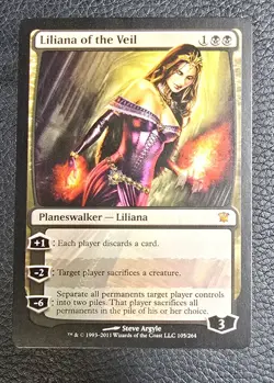 Liliana of the Veil Innistrad Regular MTG NM Magic Card - Image 1