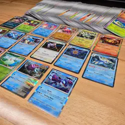 1000 Pokemon Cards Premium Bulk Collection Lot W/ 50 HOLO FOILS & RARES! - Image 3