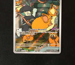 Pokemon Card TCG - Team Rocket's Raticate 202/182 - Destined Rivals - IR - NM ⭐ - Image 3