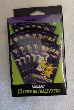 2025 Pokemon TCG TRICK OR TRADE BOOSTER BUNDLE New Sealed Halloween 15 Packs - Image 1