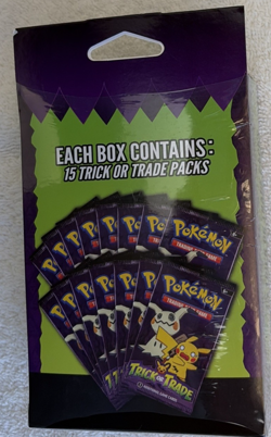 2025 Pokemon TCG TRICK OR TRADE BOOSTER BUNDLE New Sealed Halloween 15 Packs - Image 2