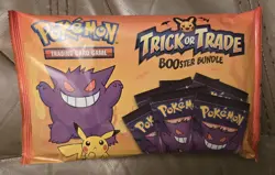 Pokemon TCG Halloween Trick or Trade Booster Bundle 40 Packs In hand 820650850783 - Image 1