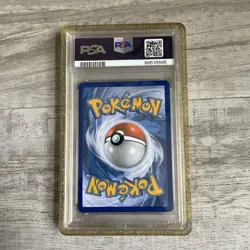 2019 POKEMON SM BLACK STAR PROMO #SM233 FULL ART/EEVEE GX PSA 9 w/ Card Guard - Image 2