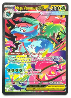 Mega Venusaur ex 177/132 - Pokemon TCG -Mega Evolution Special Illustration Rare - Image 1