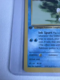Misty’s Horsea 1st Edition Gym Challenge 87/132 WOTC Vintage Pokemon - Image 3
