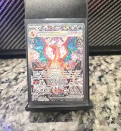 Obsidian Flames Charizard EX SIR 223/197 Scarlet & Violet Pokemon 2023 NM 🔥 - Image 2