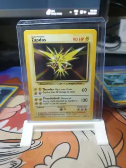 Pokemon Card - Zapdos 16/102 Holo Rare Base Set - WOTC - LP - Image 1