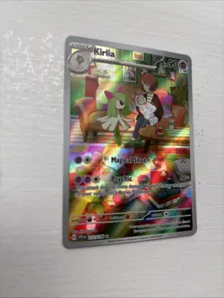 Pokemon TCG Kirlia Scarlet & Violet Base Set Holo Illustration Rare Card 212/198 - Image 3