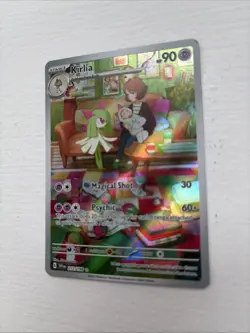 Pokemon TCG Kirlia Scarlet & Violet Base Set Holo Illustration Rare Card 212/198 - Image 4