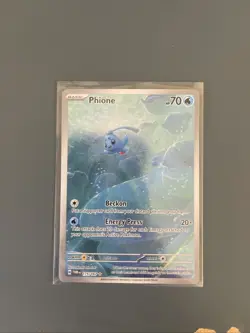 Pokemon TCG Phione Card 175/167 IR Sv06: Twilight Masquerade 2024 NM Condition - Image 1