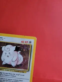 Pokemon Karte/card - Piepi Clefairy 5/102 - Base Set Holo - Light Played - Image 3