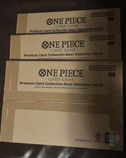 One Piece Premium Card Collection Best Selection Vol. 3 English Sealed - Image 2