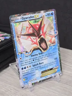 Pokemon Card TCG Gyarados EX XY106 Shiny Holo Black Star Promo Card 2016 NM Rare - Image 1