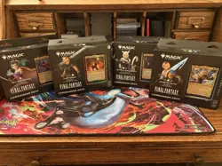 Magic MTG Final Fantasy All 4 Commander Decks, Sealed DECKS, No Sample Packs. - Image 1