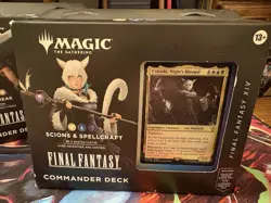Magic MTG Final Fantasy All 4 Commander Decks, Sealed DECKS, No Sample Packs. - Image 4