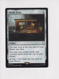 MAGIC THE GATHERING MTG FALLOUT MYSTIC FORGE - Image 1
