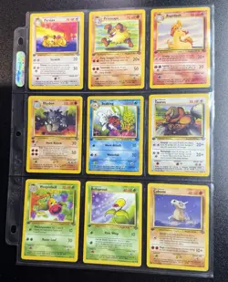 Pokemon Jungle 1st Edition Common/Uncommon Set (33-64) NM-MINT - Image 3