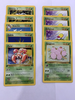 Pokemon 1st Edition Jungle Common/Uncommon lot! 9 cards! Unplayed! - Image 1