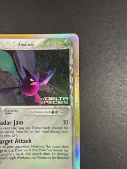 Pokemon Vintage Crobat Delta Species Card Reverse Holo #2/113 2005 LP-MP - Image 3