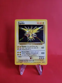 Pokemon Karte/card - Zapdos 16/102 - Base Set Holo - Excellent+ - Image 1