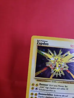 Pokemon Karte/card - Zapdos 16/102 - Base Set Holo - Excellent+ - Image 2