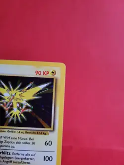Pokemon Karte/card - Zapdos 16/102 - Base Set Holo - Excellent+ - Image 3