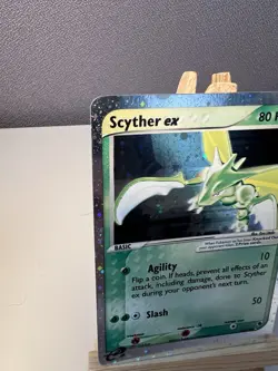 Pokemon 2003 EX Ruby & Sapphire Scythes #102 Holo Rare LP-NM See Pictures - Image 5