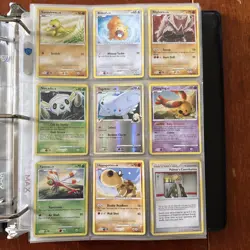 Pokemon Cards In A Binder Collection Commons Uncommons and More LP/NM (read des) - Image 2