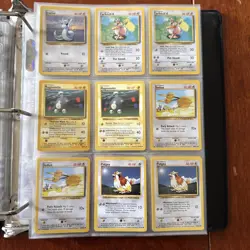 Pokemon Cards In A Binder Collection Commons Uncommons and More LP/NM (read des) - Image 3