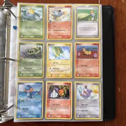 Pokemon Cards In A Binder Collection Commons Uncommons and More LP/NM (read des) - Image 4