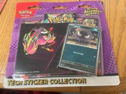 Pokemon Mega Evolutions Ascended Heroes Tech Sticker Collection Gastly Promo - Image 1