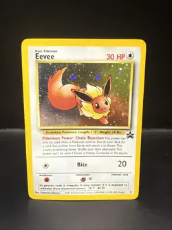 Pokemon - Eevee 11/53 - Wotc - Black Star Promo Holo AK - Image 3