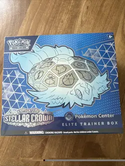 Pokemon Center Exclusive Stellar Crown Elite Trainer Box ETB - Factory Sealed - Image 1