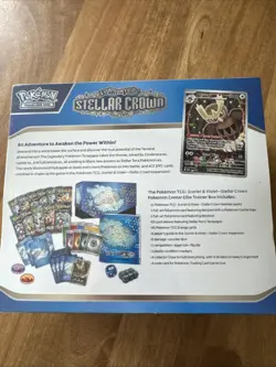 Pokemon Center Exclusive Stellar Crown Elite Trainer Box ETB - Factory Sealed - Image 2