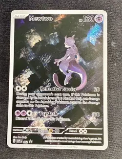 Mewtwo SVP052 - Pokemon 151 Scarlet & Violet - Black Star Promo - Image 3