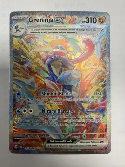 2024 Pokemon TWMen Twilight Masquerade 214/167 Greninja ex - Image 1