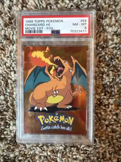 1999 Topps Pokemon Charizard #6 Movie edition - Image 1