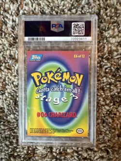 1999 Topps Pokemon Charizard #6 Movie edition - Image 2