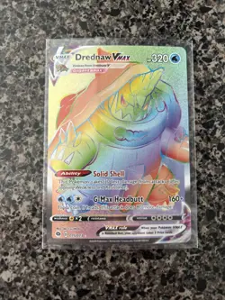 Drednaw Vmax 075/073 NM/M Champions Path Secret Rainbow Pokemon TCG - Image 1