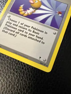 * Pokemon TCG Scoop Up Legendary Collection 104/110 Regular Rare 2002 Vintage NM - Image 2