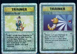 Pokemon LEGENDARY COLLECTION - #103/110 Pokemon Trader & #104/110 Scoop Up - ENG - Image 1