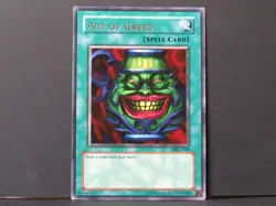 Pot of Greed MRL-E129 European Yugioh Card (Near Mint to Mint) - Image 1