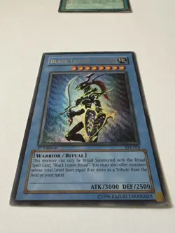 Black Luster Soldier SYE-024+ Ritual SYE-025 SD: Yugi Evolution 1st Edition LP - Image 3