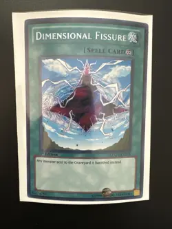 | Yugioh Dimensional Fissure LCGX-EN215 1st Edition Secret Rare NM-/VLP 🔥 | - Image 1