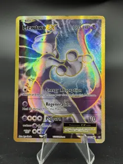 Mewtwo EX - 103/108 - XY Evolutions - Gold Full Art - MP/HP - Pokemon TCG - Image 1