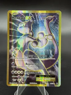 Mewtwo EX - 103/108 - XY Evolutions - Gold Full Art - MP - Pokemon TCG - Image 1