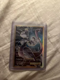 Pokemon XY Evolutions Mewtwo EX Full Art Ultra Rare Card TCG 103/108 MP - Image 1