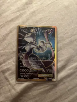 Pokemon XY Evolutions Mewtwo EX Full Art Ultra Rare Card TCG 103/108 MP - Image 2