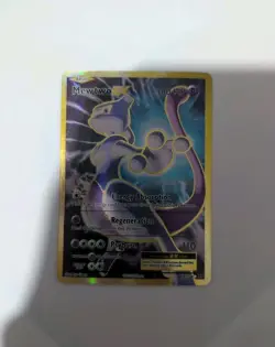Pokemon XY Evolutions Mewtwo EX Full Art Ultra Rare Card TCG 103/108 MP - Image 1