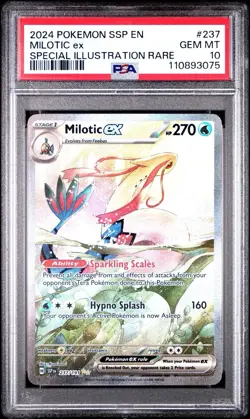 Milotic ex 237/191 | Special Illustration Rare | Pokemon Surging Sparks | PSA 10 - Image 1